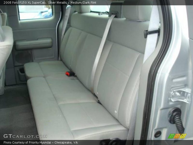 Silver Metallic / Medium/Dark Flint 2008 Ford F150 XL SuperCab