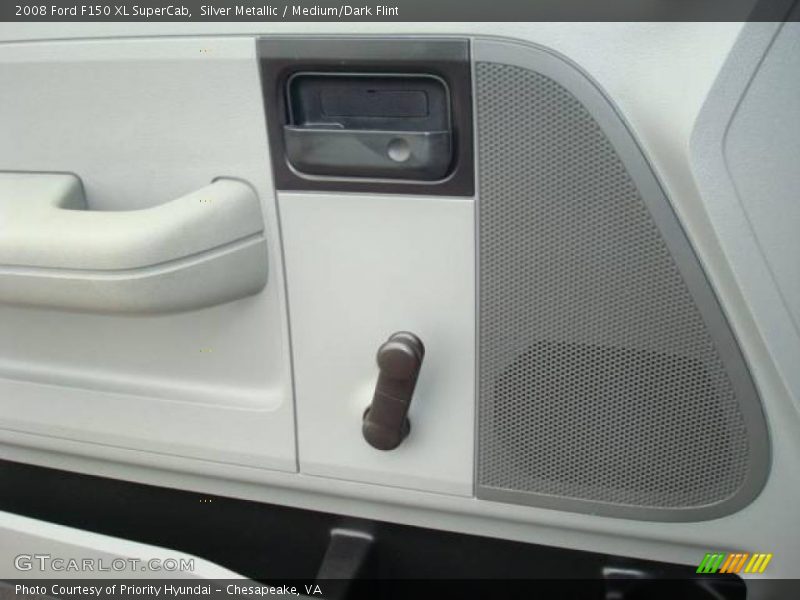 Silver Metallic / Medium/Dark Flint 2008 Ford F150 XL SuperCab