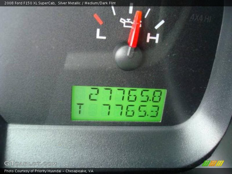 Silver Metallic / Medium/Dark Flint 2008 Ford F150 XL SuperCab