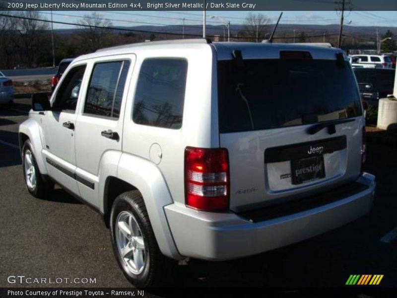 Bright Silver Metallic / Dark Slate Gray 2009 Jeep Liberty Rocky Mountain Edition 4x4