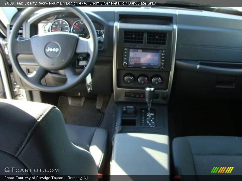 Bright Silver Metallic / Dark Slate Gray 2009 Jeep Liberty Rocky Mountain Edition 4x4