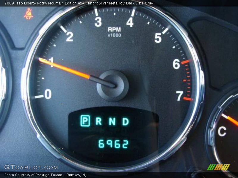 Bright Silver Metallic / Dark Slate Gray 2009 Jeep Liberty Rocky Mountain Edition 4x4