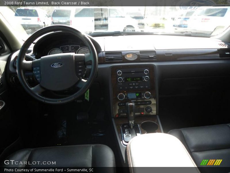 Black Clearcoat / Black 2008 Ford Taurus Limited