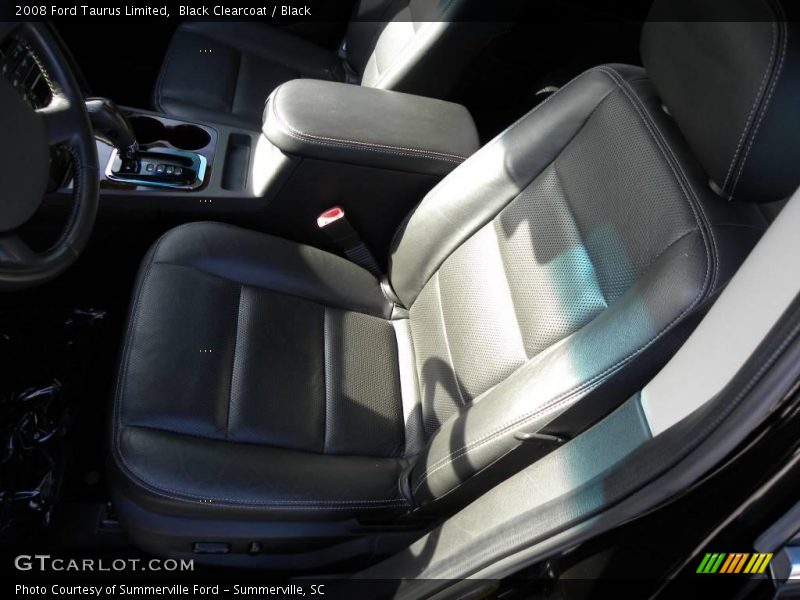 Black Clearcoat / Black 2008 Ford Taurus Limited