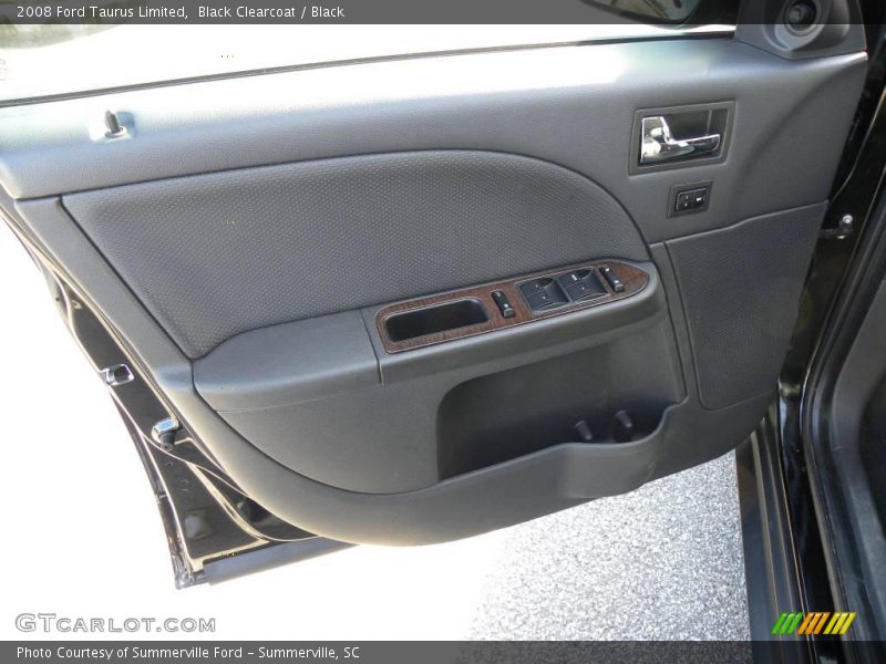Black Clearcoat / Black 2008 Ford Taurus Limited