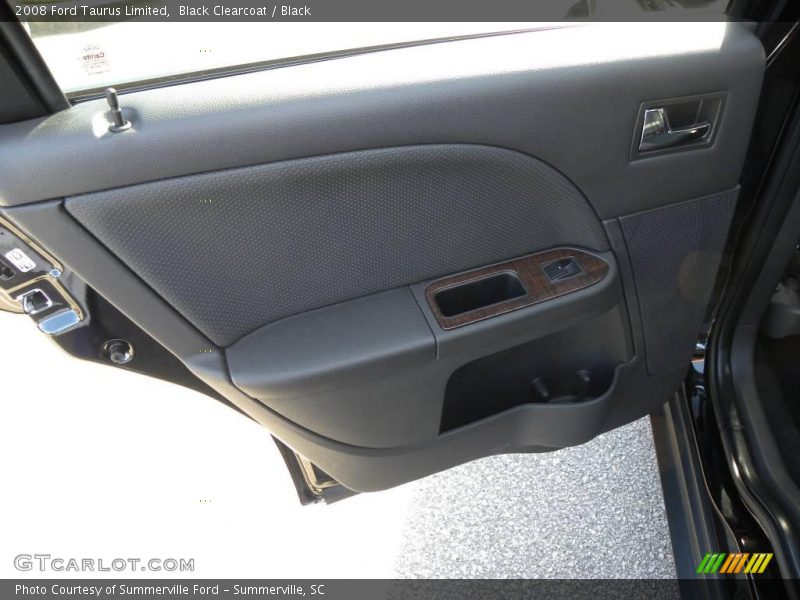 Black Clearcoat / Black 2008 Ford Taurus Limited