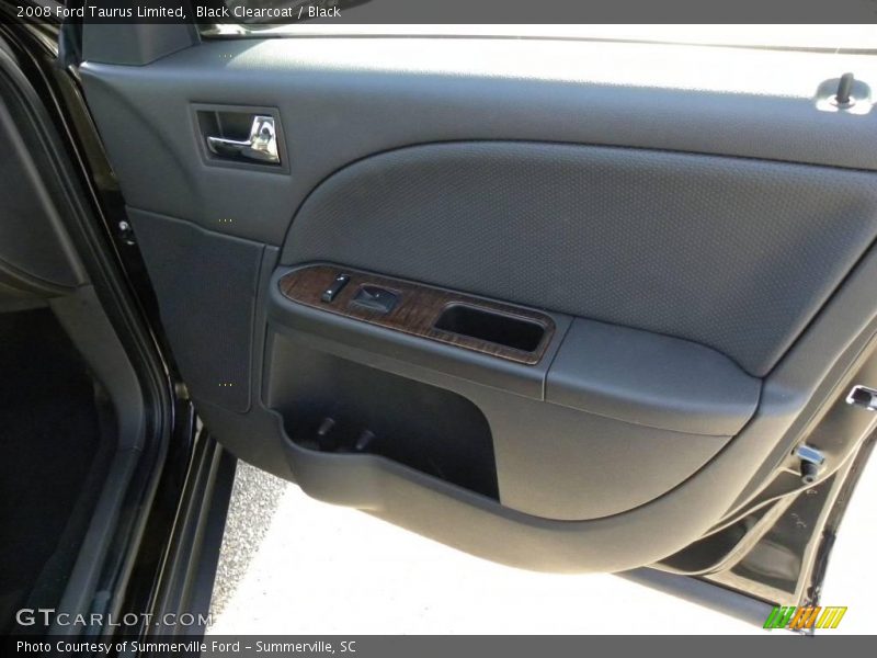 Black Clearcoat / Black 2008 Ford Taurus Limited