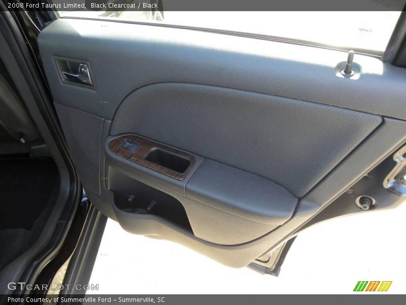 Black Clearcoat / Black 2008 Ford Taurus Limited