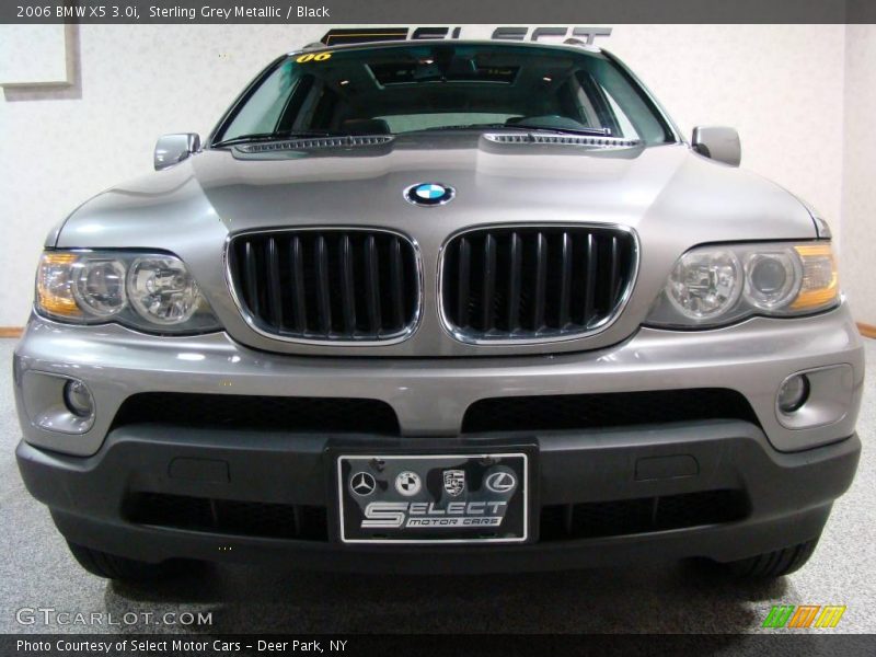 Sterling Grey Metallic / Black 2006 BMW X5 3.0i