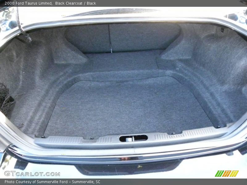 Black Clearcoat / Black 2008 Ford Taurus Limited