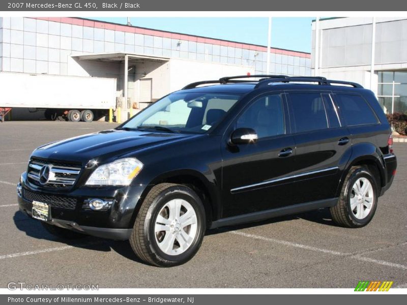 Black / Black 2007 Mercedes-Benz GL 450