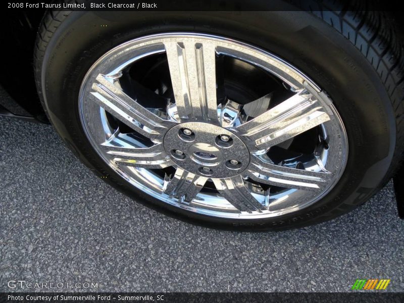 Black Clearcoat / Black 2008 Ford Taurus Limited