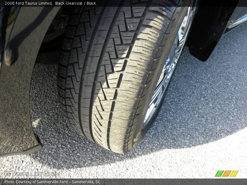 Black Clearcoat / Black 2008 Ford Taurus Limited