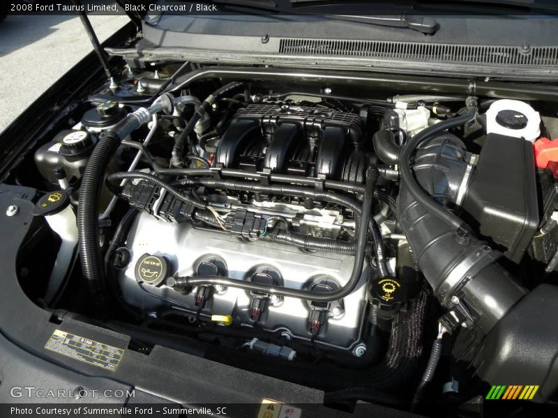 Black Clearcoat / Black 2008 Ford Taurus Limited