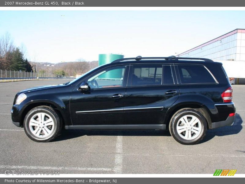 Black / Black 2007 Mercedes-Benz GL 450