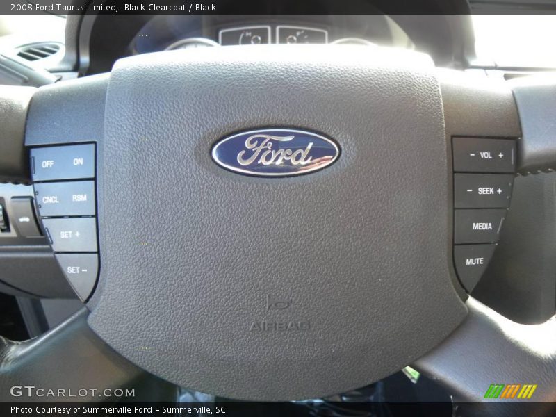 Black Clearcoat / Black 2008 Ford Taurus Limited