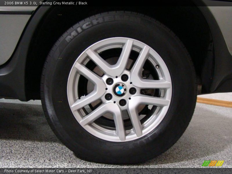 Sterling Grey Metallic / Black 2006 BMW X5 3.0i
