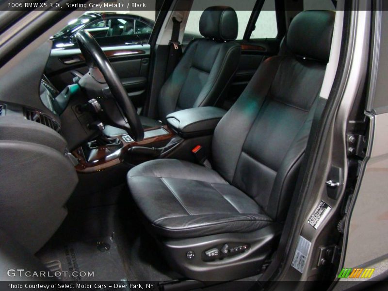 Sterling Grey Metallic / Black 2006 BMW X5 3.0i