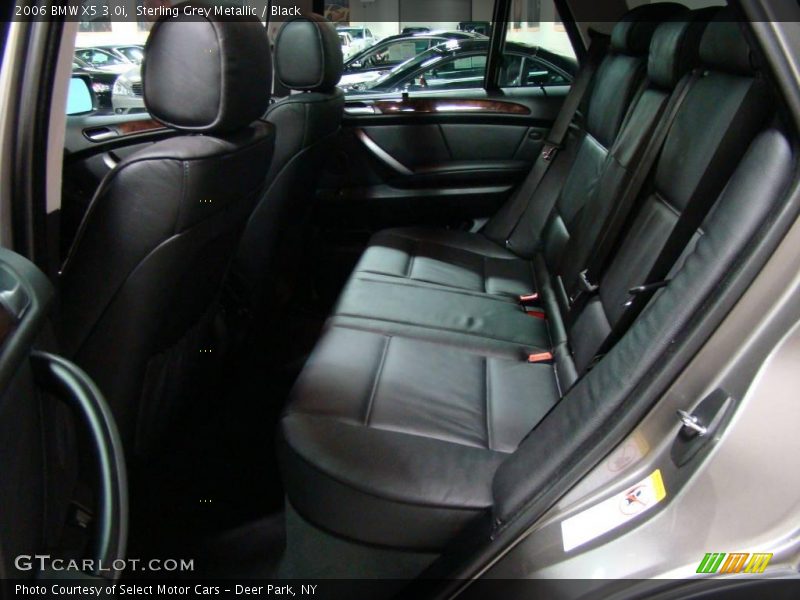 Sterling Grey Metallic / Black 2006 BMW X5 3.0i