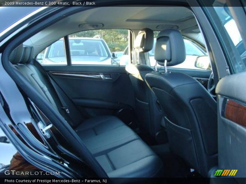 Black / Black 2009 Mercedes-Benz C 300 4Matic