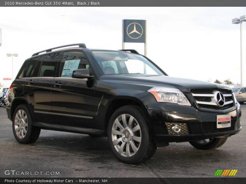 Black / Black 2010 Mercedes-Benz GLK 350 4Matic