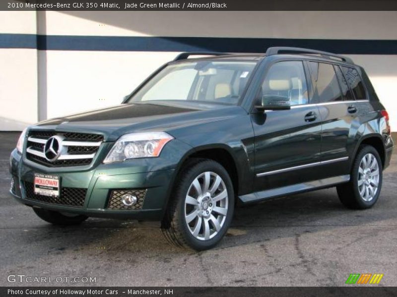 Jade Green Metallic / Almond/Black 2010 Mercedes-Benz GLK 350 4Matic