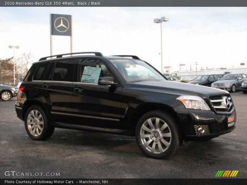 Black / Black 2010 Mercedes-Benz GLK 350 4Matic