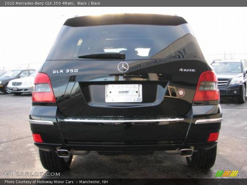 Black / Black 2010 Mercedes-Benz GLK 350 4Matic