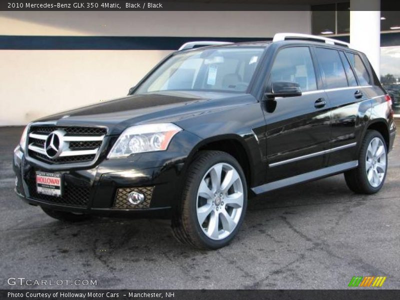 Black / Black 2010 Mercedes-Benz GLK 350 4Matic