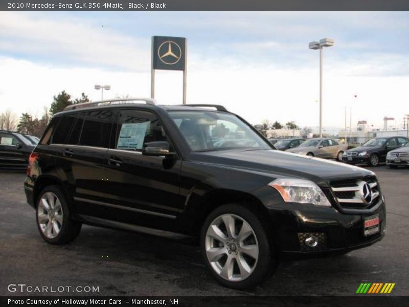 Black / Black 2010 Mercedes-Benz GLK 350 4Matic