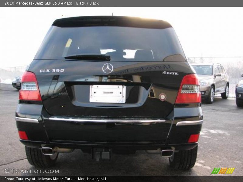 Black / Black 2010 Mercedes-Benz GLK 350 4Matic