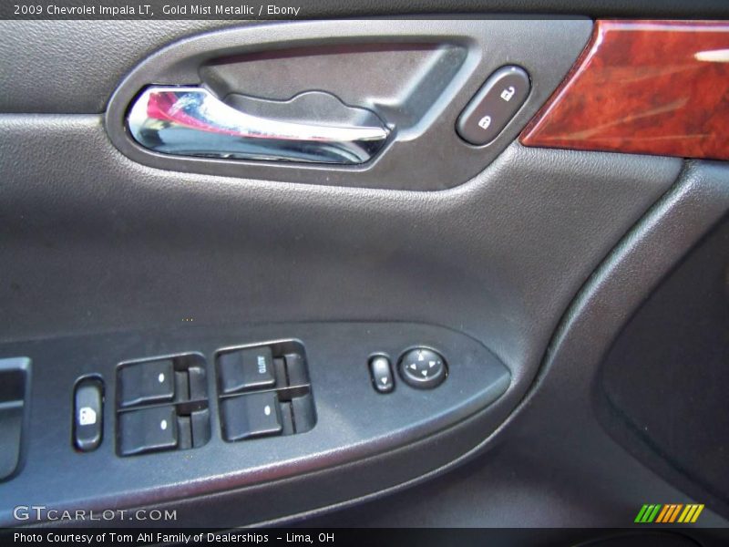 Gold Mist Metallic / Ebony 2009 Chevrolet Impala LT
