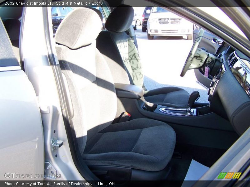 Gold Mist Metallic / Ebony 2009 Chevrolet Impala LT