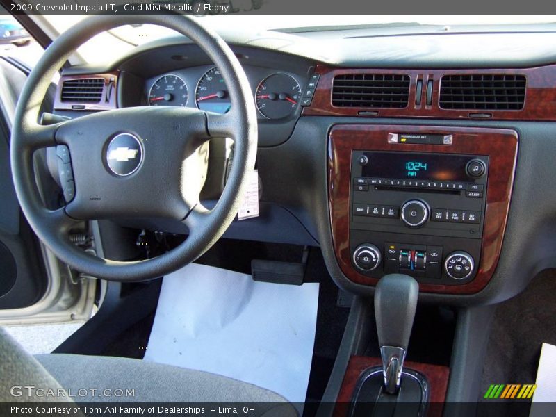 Gold Mist Metallic / Ebony 2009 Chevrolet Impala LT