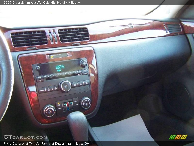 Gold Mist Metallic / Ebony 2009 Chevrolet Impala LT