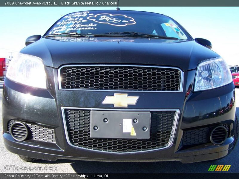 Black Granite Metallic / Charcoal 2009 Chevrolet Aveo Aveo5 LS