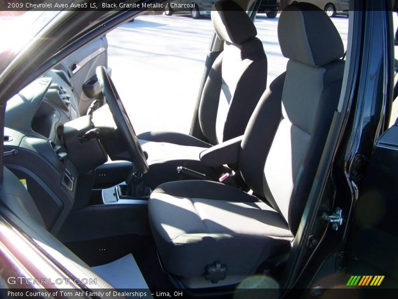 Black Granite Metallic / Charcoal 2009 Chevrolet Aveo Aveo5 LS
