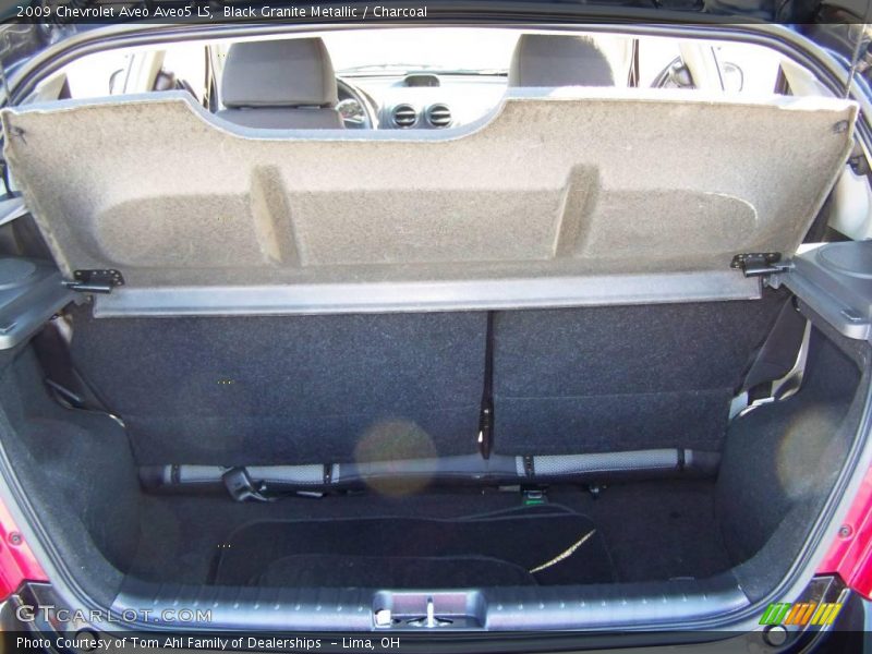 Black Granite Metallic / Charcoal 2009 Chevrolet Aveo Aveo5 LS