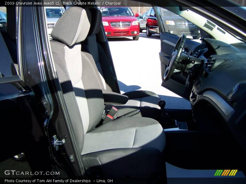 Black Granite Metallic / Charcoal 2009 Chevrolet Aveo Aveo5 LS