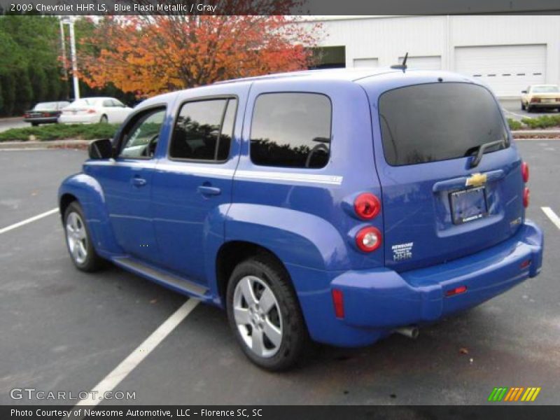 Blue Flash Metallic / Gray 2009 Chevrolet HHR LS