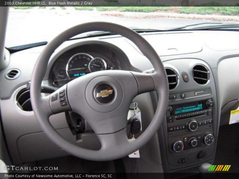 Blue Flash Metallic / Gray 2009 Chevrolet HHR LS