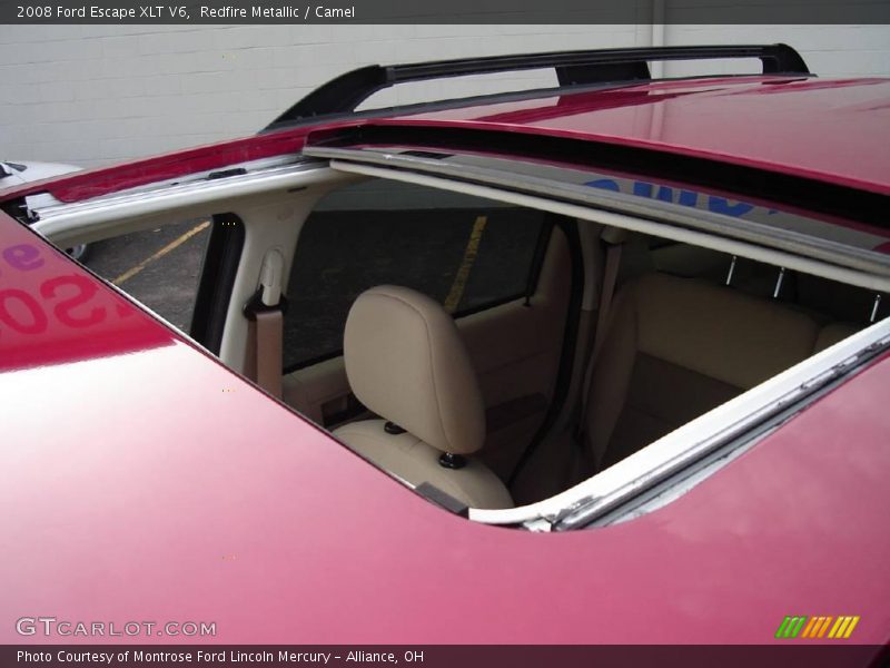 Redfire Metallic / Camel 2008 Ford Escape XLT V6