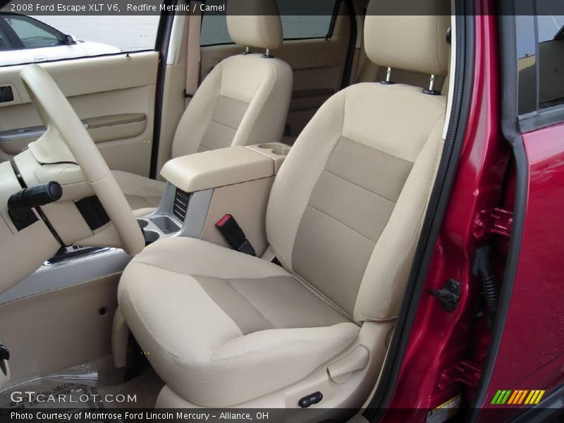 Redfire Metallic / Camel 2008 Ford Escape XLT V6