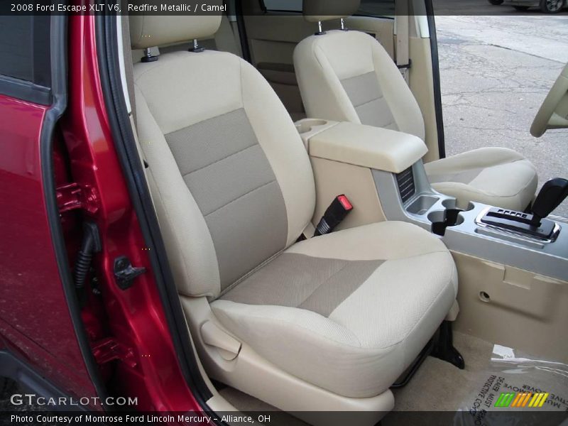Redfire Metallic / Camel 2008 Ford Escape XLT V6