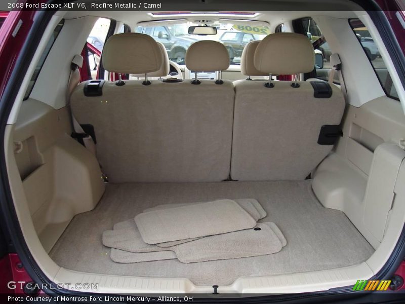Redfire Metallic / Camel 2008 Ford Escape XLT V6
