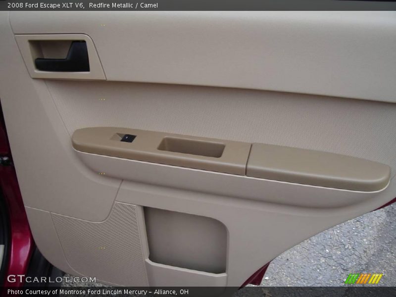 Redfire Metallic / Camel 2008 Ford Escape XLT V6