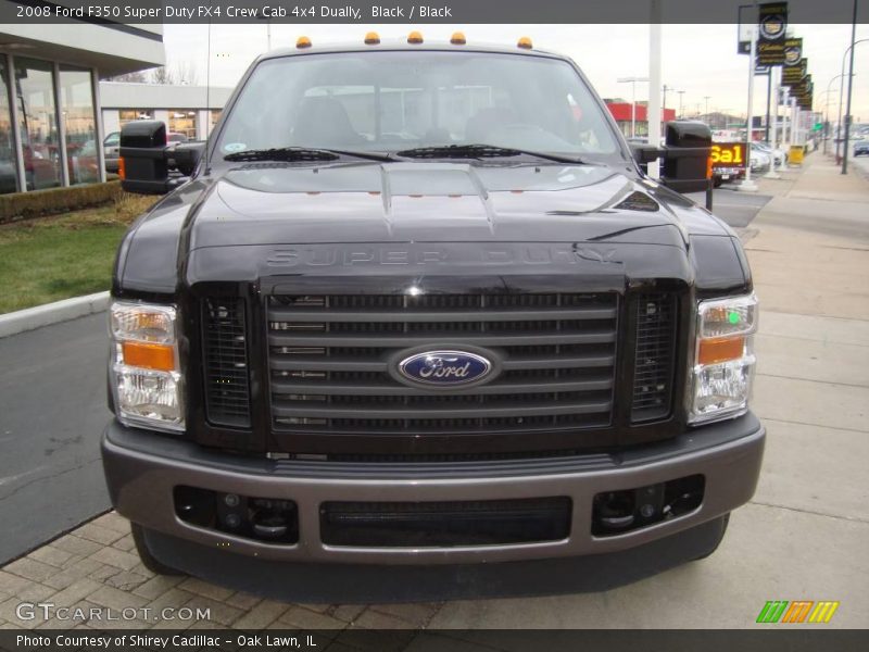 Black / Black 2008 Ford F350 Super Duty FX4 Crew Cab 4x4 Dually