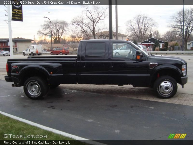 Black / Black 2008 Ford F350 Super Duty FX4 Crew Cab 4x4 Dually