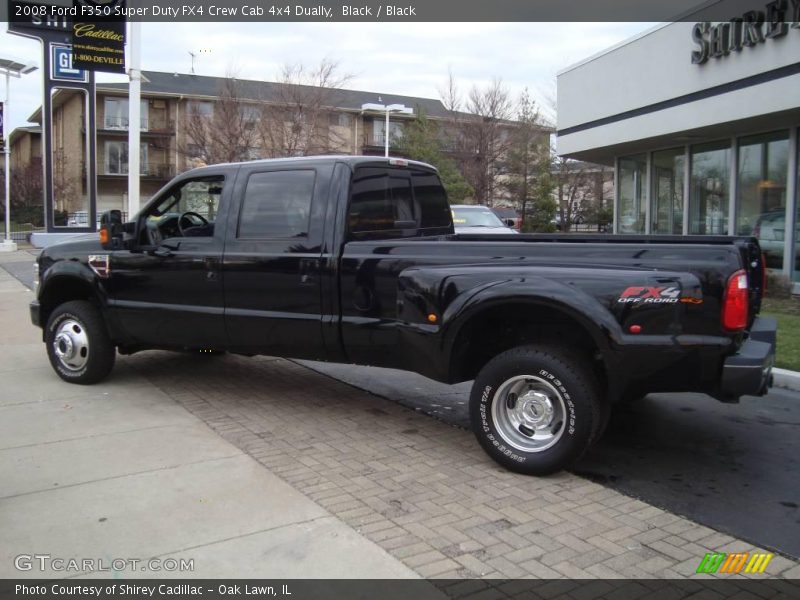 Black / Black 2008 Ford F350 Super Duty FX4 Crew Cab 4x4 Dually