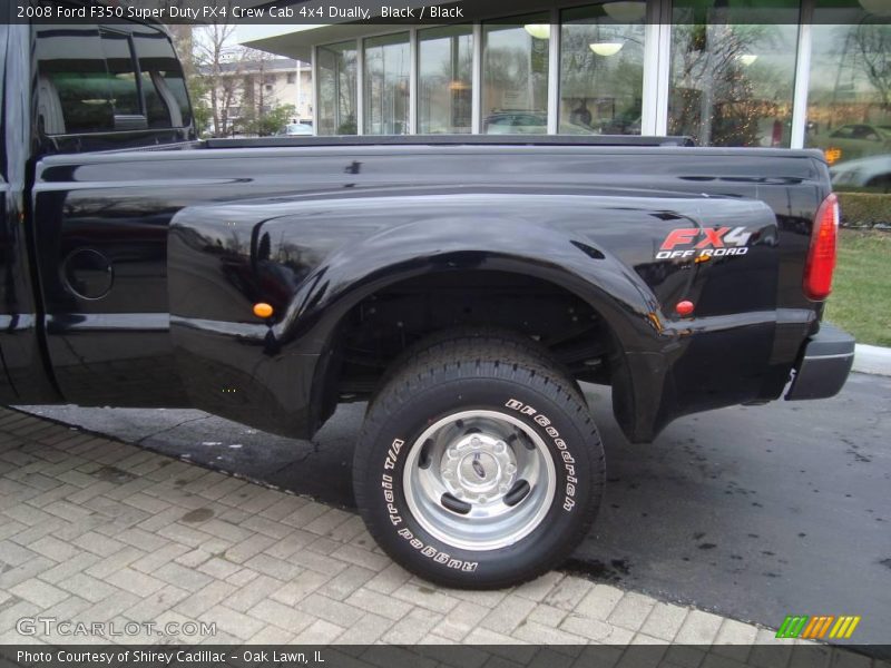 Black / Black 2008 Ford F350 Super Duty FX4 Crew Cab 4x4 Dually